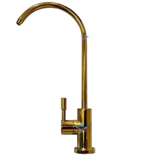 شیر برداشت تصفیه آب اهرمی طلایی – مدل خانگی